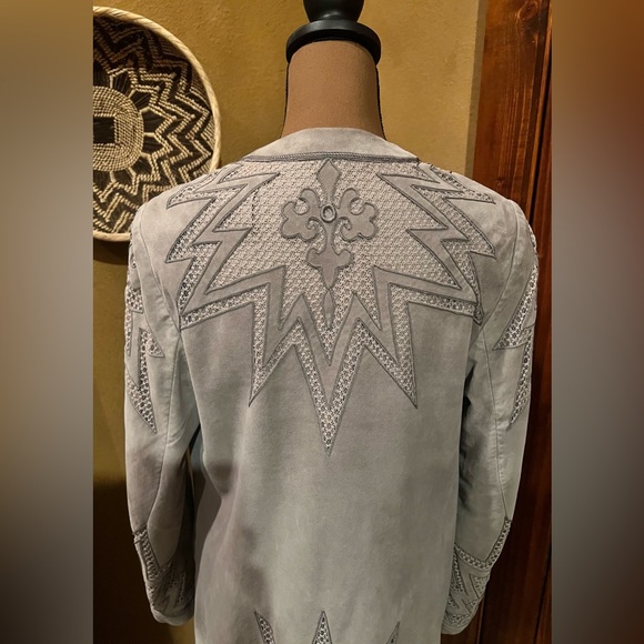 SOLD Ralph Lauren Purple Label Runway Lambskin Suede Jacket - Picture 7 of 10